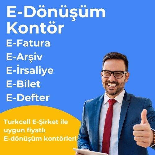  E-Fatura Kontör