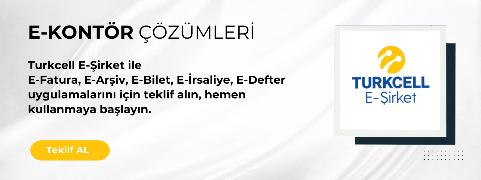 E-Fatura Kontör, E-Arşiv Kontör, E-Defter Kontör Fiyatları